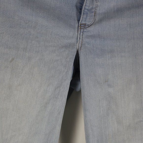 Frayed High Rise Straight Jeans - Picture 3 of 7